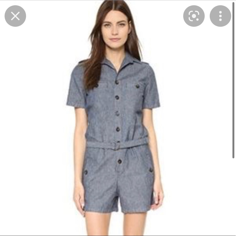 A.P.C Chambray Romper